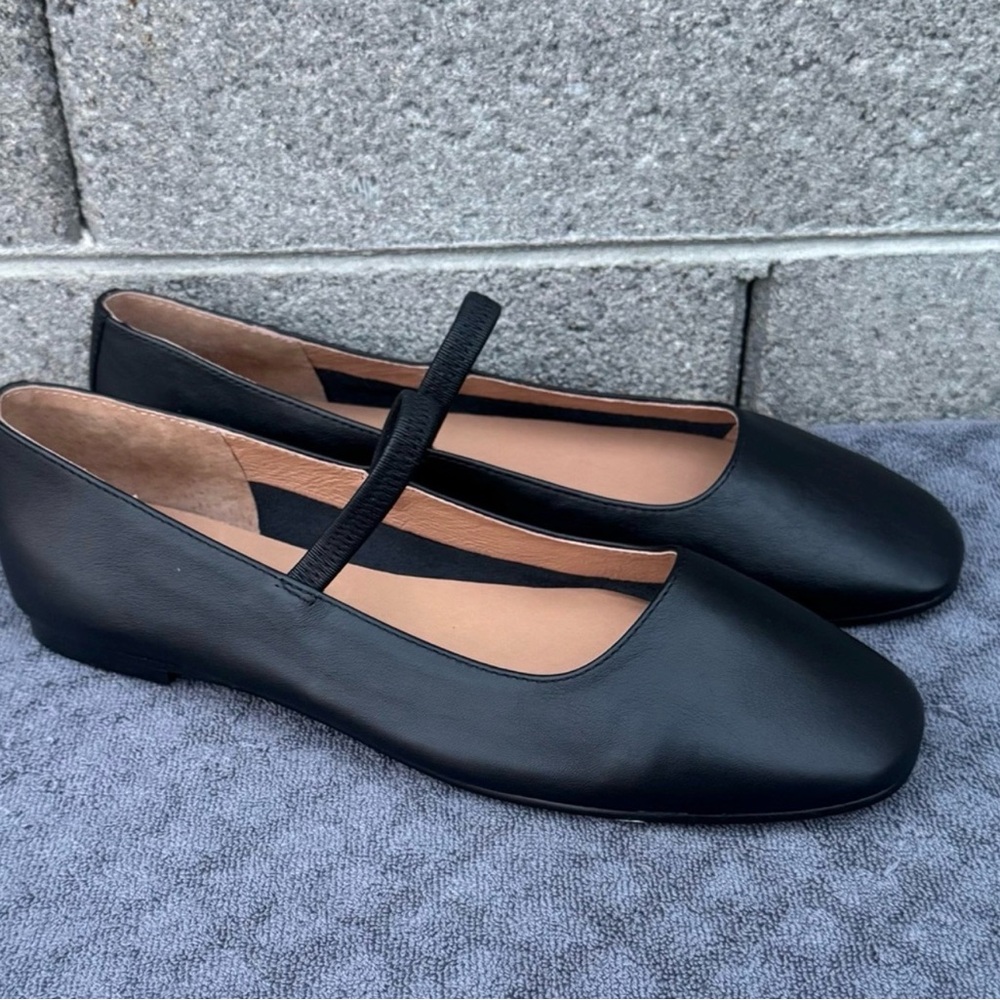 MADEWELL THE GRETA BALLET FLAT
WOMEN SHOES BLACK SIZE 12